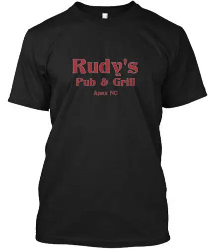 Rudy's T-Shirt Made in the USA Size S to 5XL