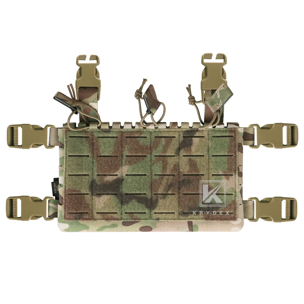 KKRYDEX Taktisches MK5 Micro Fight Chassis Lasergeschnittenes Brustpaneel Leichtgewichtige 5.56 MP7 Magazintasche Taktische Weste Ausrüstung – Detail 15