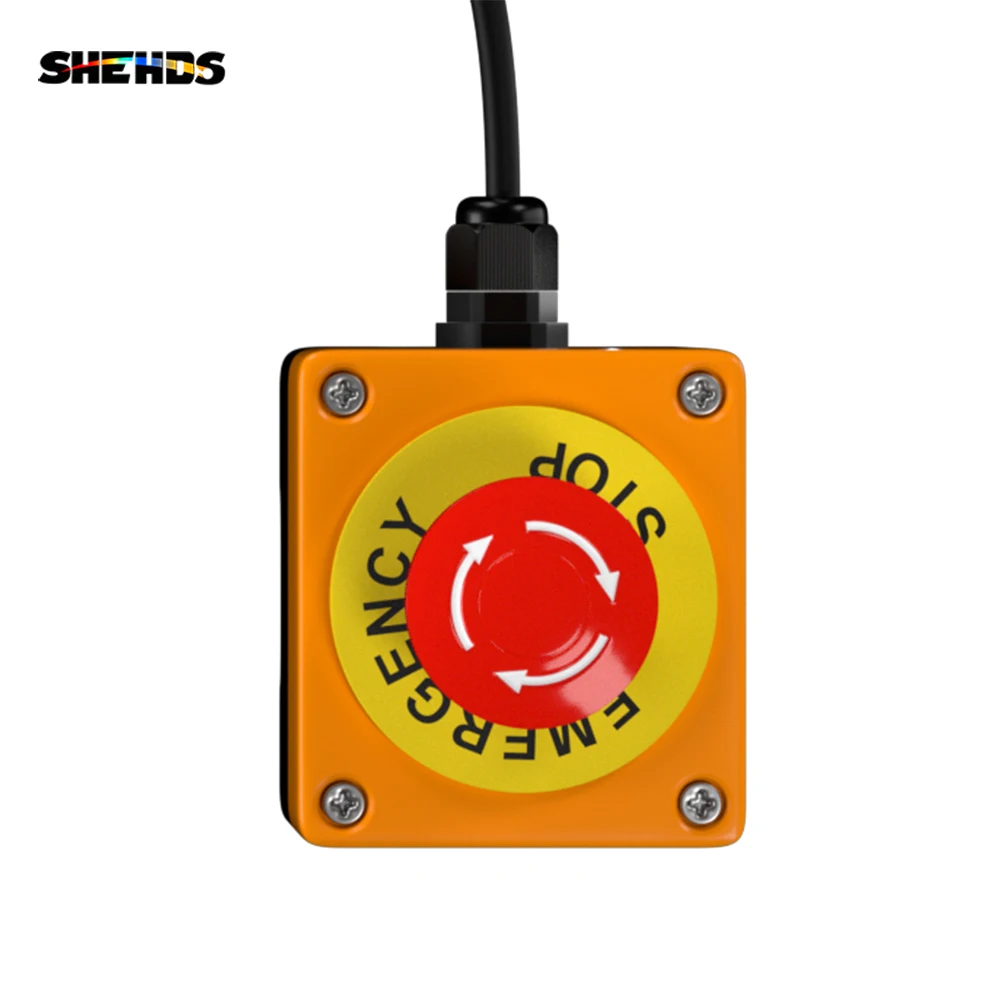 

3M 5M 10M Remote Interlocking Emergency Switch Safty Button Lock For 3w 6w 12w Laser DJ Disco Wedding Party