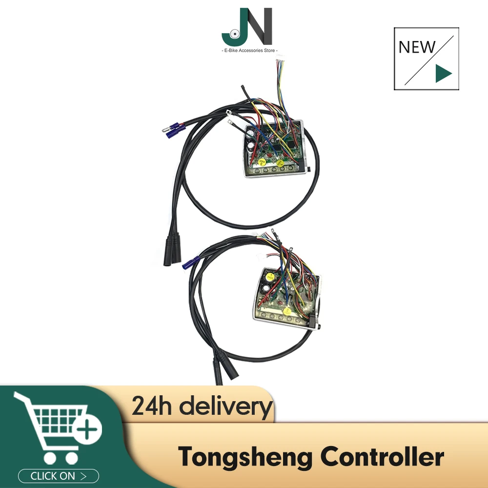 

Tongsheng Built-in Controller 36V 48V 18A Ebike Control System with SM+WP Connctor Use for TSDZ2 250W 350W 500W Mid Drive Motor