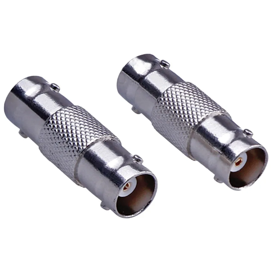 10PCS Solderless Dual Female head BNC Connectors - Quick-Install BNC Injectors for CCTV Systems & Security Cameras &Video cable