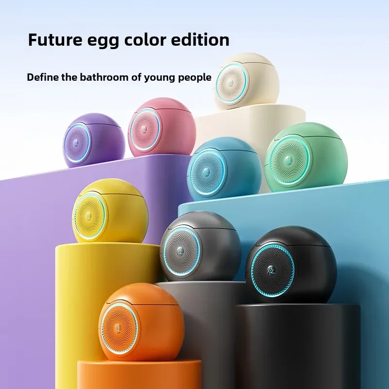 Fully automatic integrated future egg smart toilet foam splash-proof household toilet without water pressure limit