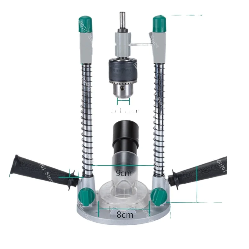 

Drill Bracket Multi-function Adjustable Vertical Positioning Punching Auxiliary Tool