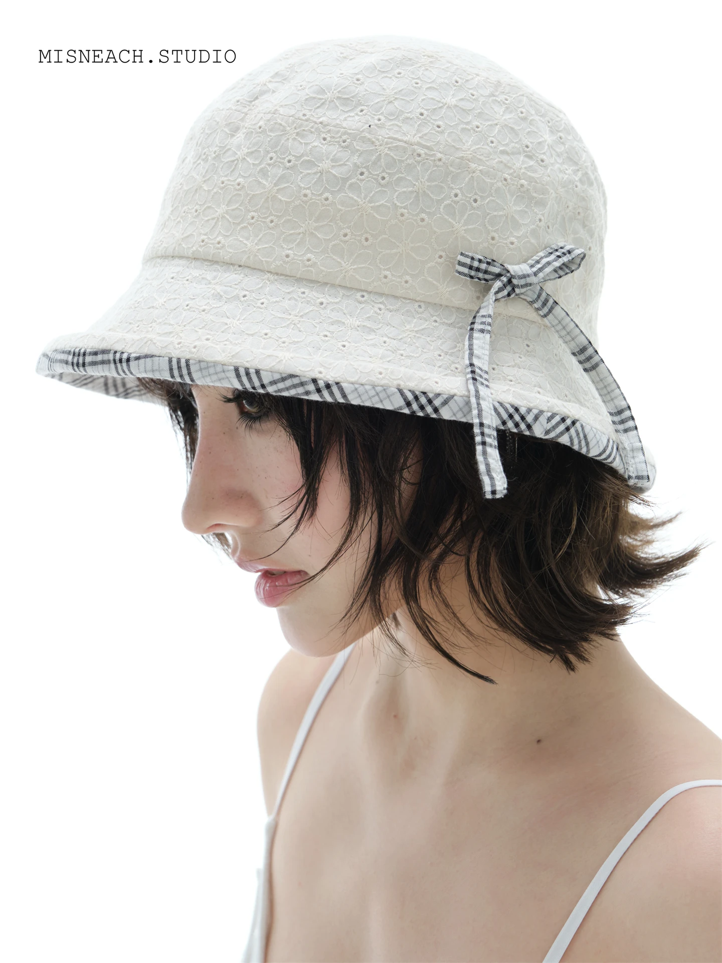 夏用蝶結びフィッシャーマンハット-レディース-スイートフラワー-トラベル-サンプロテクション-ボウルハット-サンハット-薄型-折りたたみ式-ラウンドトップ