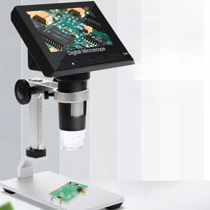 

High definition microscope magnifying glass with screen, 1000 times, industrial inspection, 500 times, stone, product