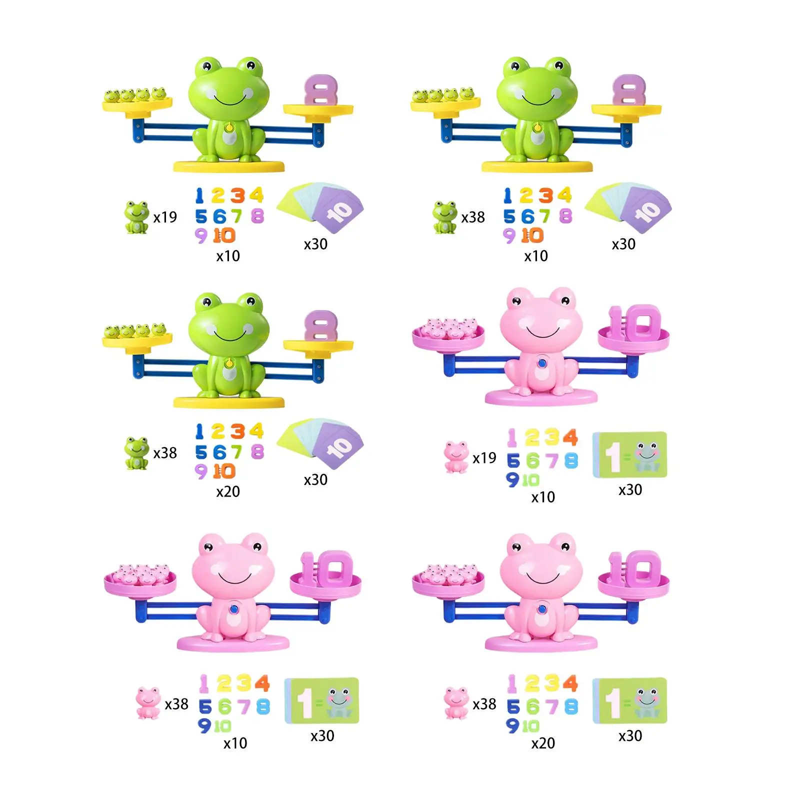 Frog Balance Math Game Toy for Kids, Learning Activities, Number Counting, Boys, Kids