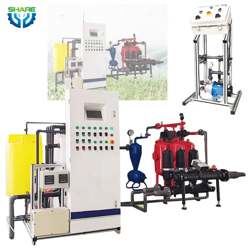 

Water and Fertilizer Integrated Machine Farm Drip Fertigation Irrigation Plant Watering System