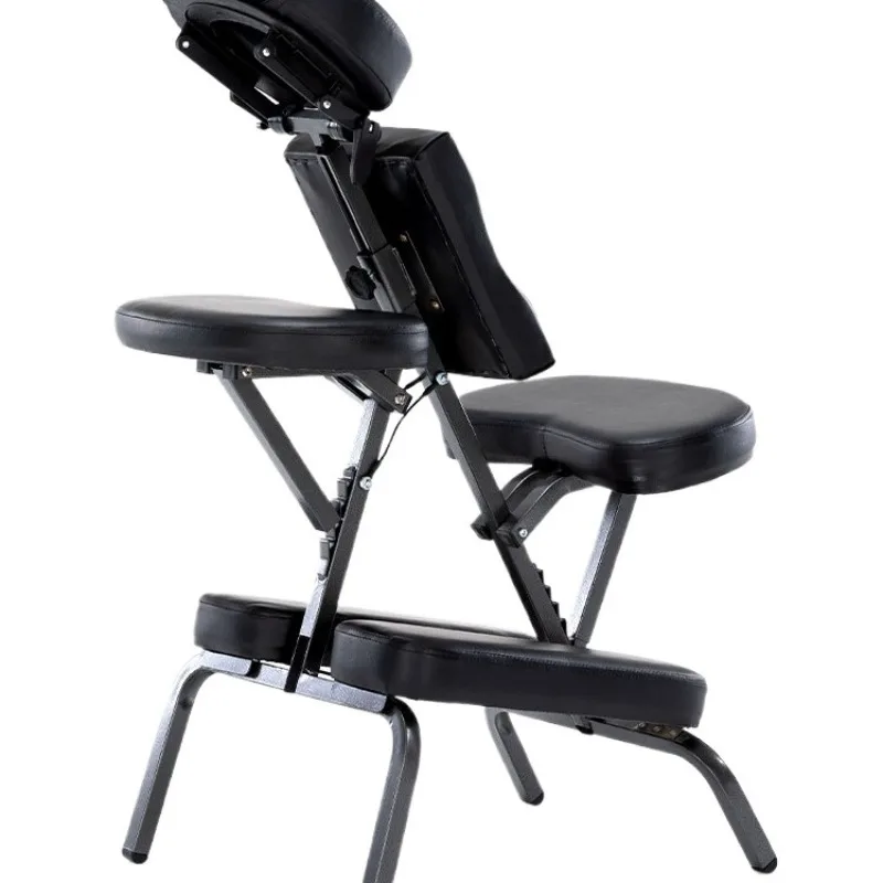 Tattoo chair folding portable massage chair, traditional Chinese medicine massage scraping chair, tattoo chair physiotherapy
