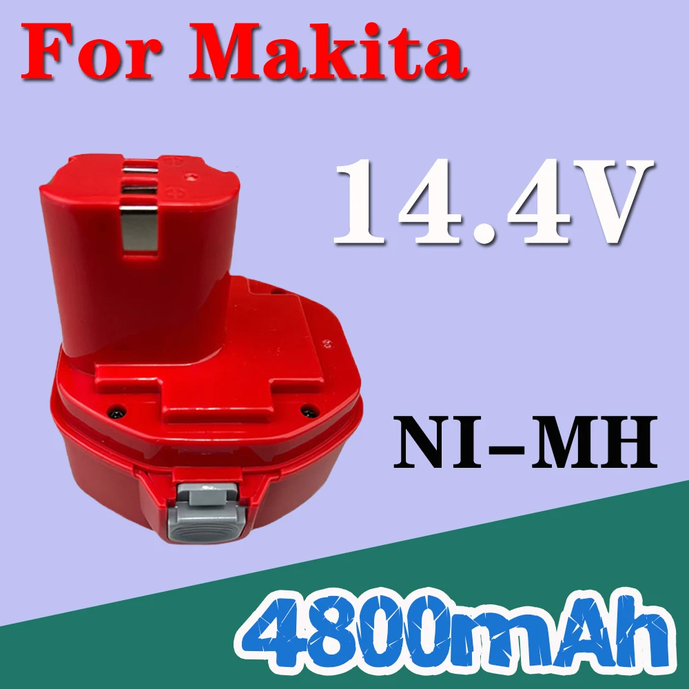 

100% original 14.4V 4800mAh Ni-Mh rechargeable power tool battery for 14.4V battery for Makita PA1414221420 192600-1 6281D 6280D