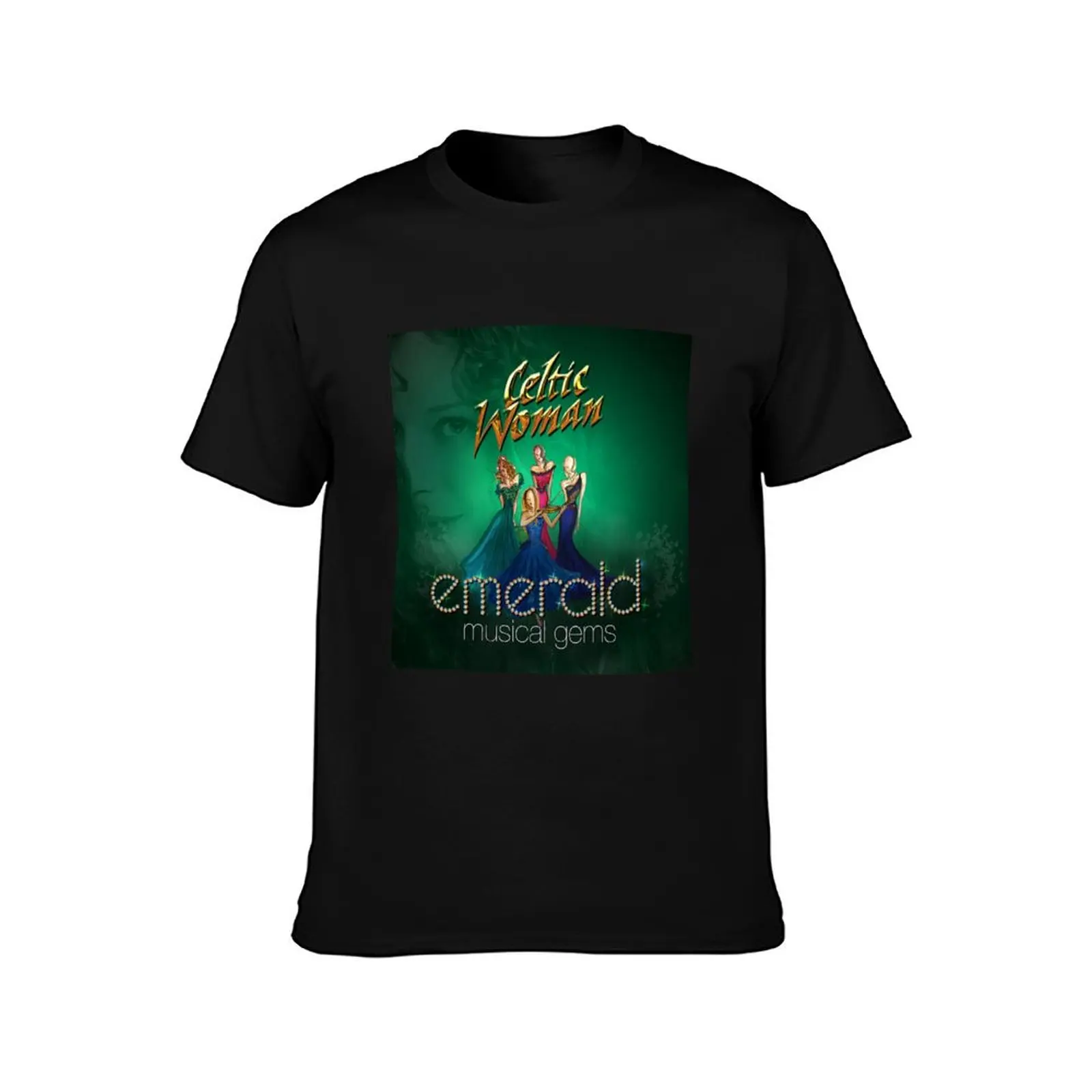 Celtic Woman emerald musical gems T-Shirt Holiday All Match T-Shirt