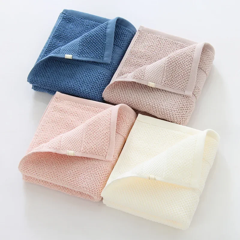 Face Towel Adult Soft Terry Absorbent Quick Drying Body Hand Hair Bath Towels Washbasin Facecloth Bathroom Towels 35x75cm