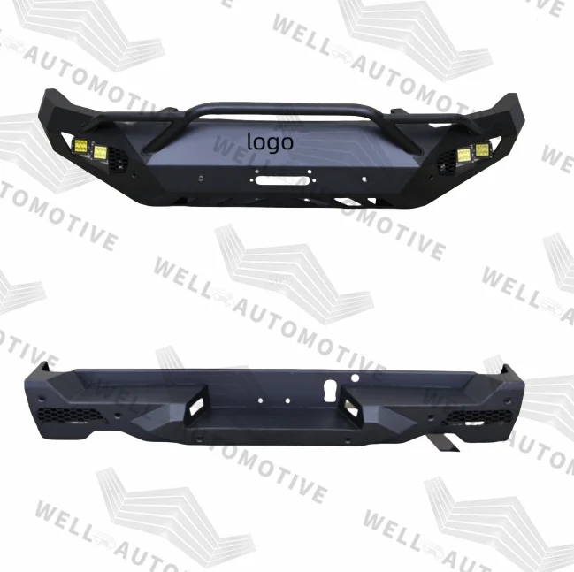 

4X4 Off-Road Auto Parts Manganese Steel Front and Back Bumper Kits for Ram Mammoth Style 2022 +
