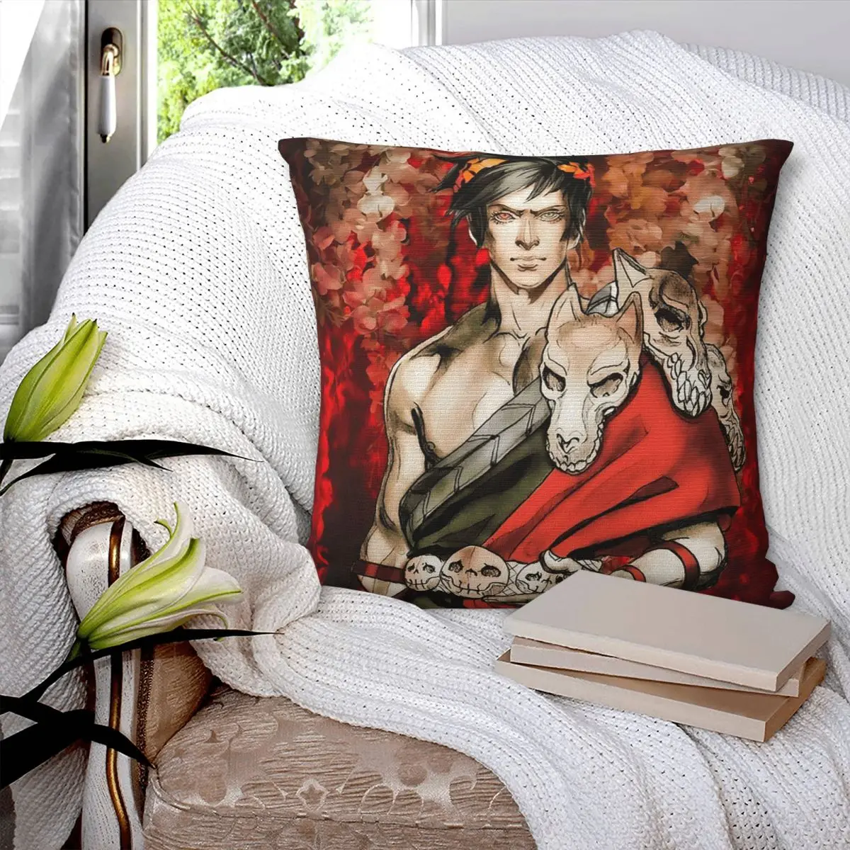Role Playing Games Hades Square Pillowcase Cushion Cover Pillow Case Throw Pillow Cover for Home Bedroom Car