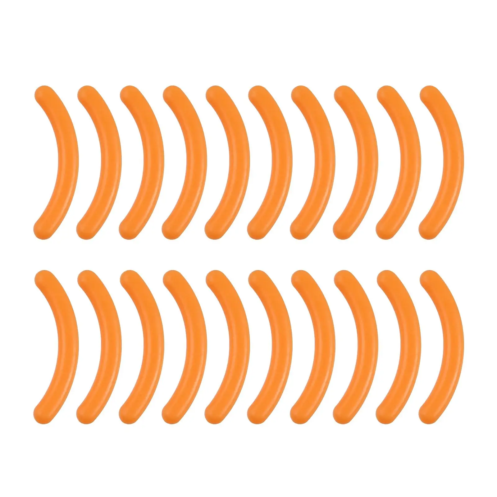 เครื่องดัดขนตา20ชิ้นอุปกรณ์เสริมเครื่องสำอางอุปกรณ์เสริมสำหรับ peralatan Rias แบบพกพาใช้งานได้ยาวนานทนทานแผ่นอะไหล่สำหรับเปลี่ยน