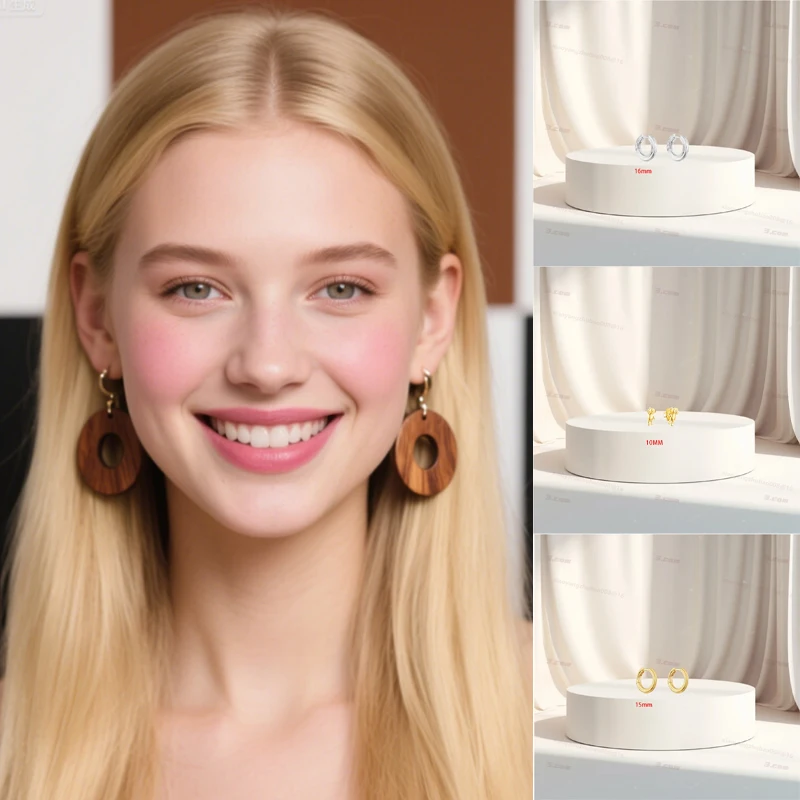 

2025 New S925 Jewelry Stud Earrings, Fashionable and Luxurious Style Women's Stud Earrings, Very Suitable for Party Occasions