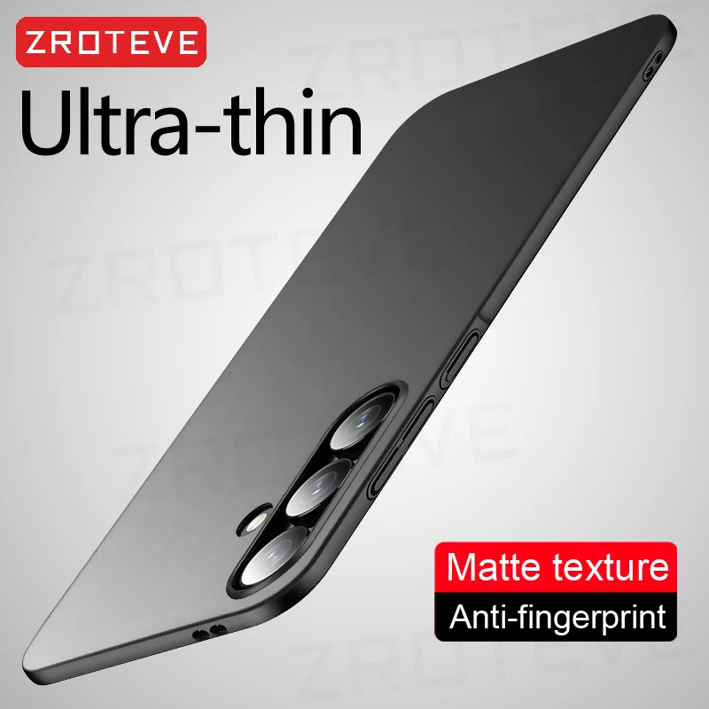 For Samsung A57 A56 Case ZROTEVE Ultra Thin Matte Hard Plastic Cover For Samsung Galaxy A55 A54 A37 A36 A35 A34 5G Phone Cases
