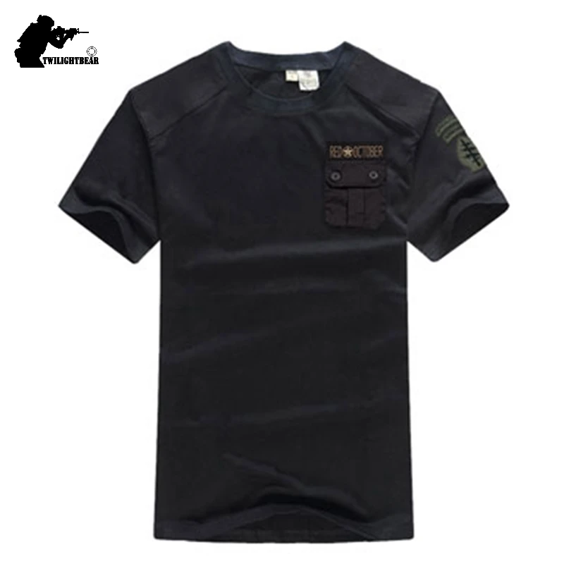 Camisas Militares Algodón Casual para Hombre – Estilo Outdoor A2F506 - imagen 5