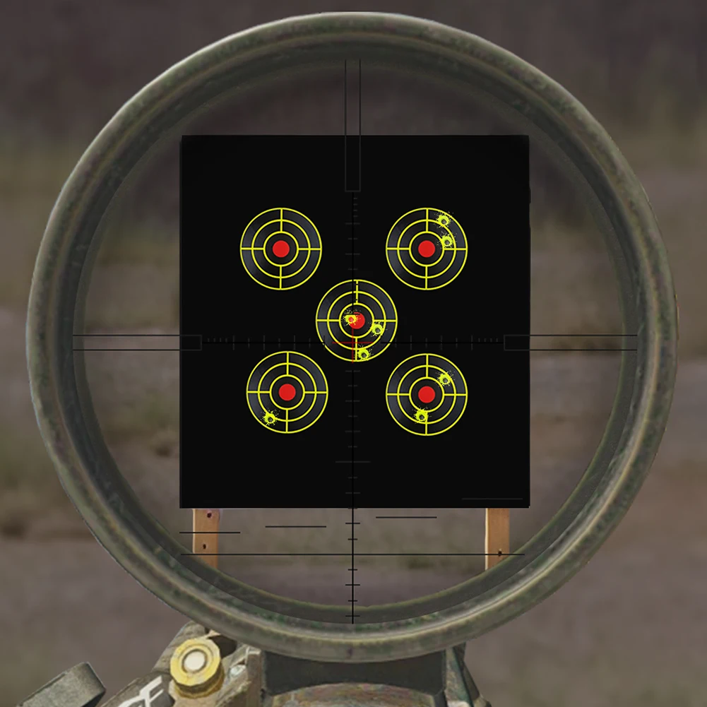 Splatter Targets For Shooting Adhesive Instants Feedback With Bright Neon-splatter. For Beginners