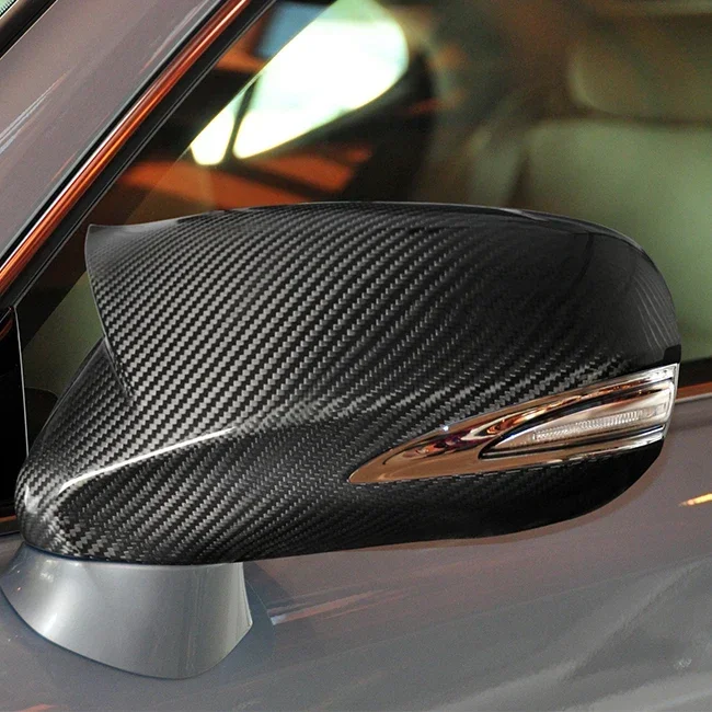 For Lexus IS250 Accessories Carbon Fiber Rearview Mirror Cover for Lexus IS F IS250 IS250C IS300 ES ES240 ES350 2008-2011 Lexus