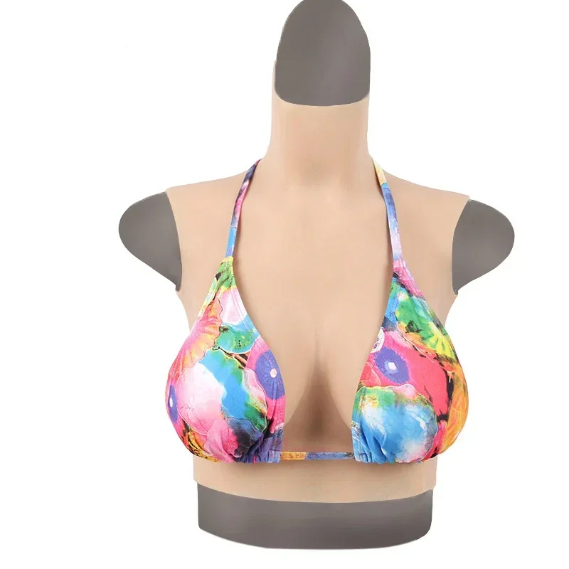 

Postoperative Silicone Fake Breast Vest Artificial Soft Boobs Implants Lifelike Chest Cospaly Crossdresser Props Transgender