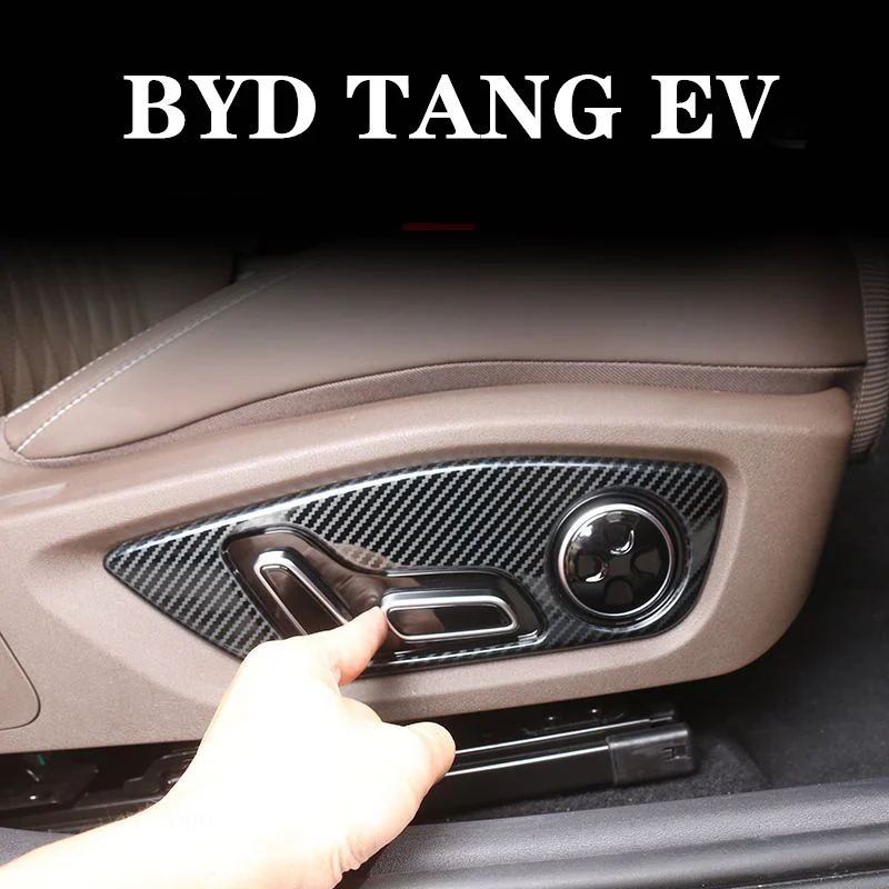 

Central Armrest Box Cover Decoration Frame Seat Adjustment Frame Water For BYD Tang EV/DM 2023 2024 ABS Car Styling Accessories