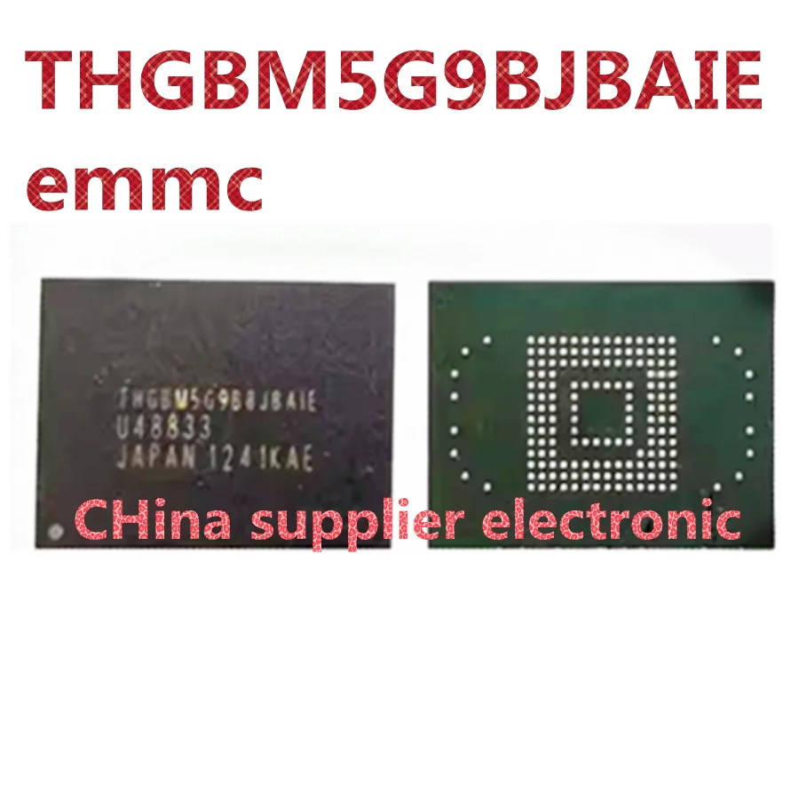 

Thgbm5g9bjbay подходит для Toshiba 169BGA мобильный телефон chip 64G EMMC шрифт Б/у для посадки хорошего шара ic