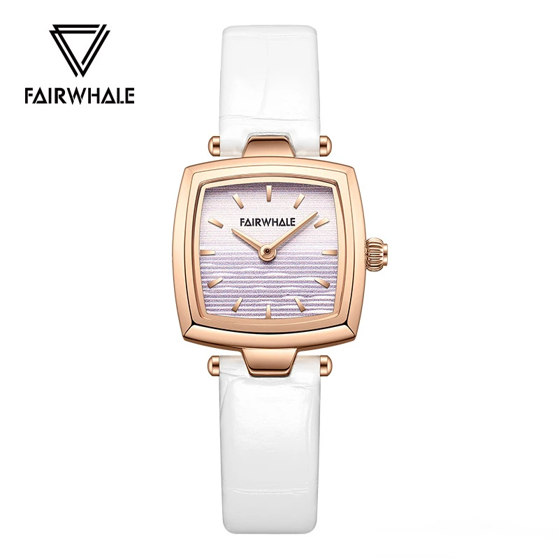

Mark Fairwhale брендовые изысканные женские кварцевые часы, кожаные водонепроницаемые модные простые стильные часы для женщин, элегантные часы