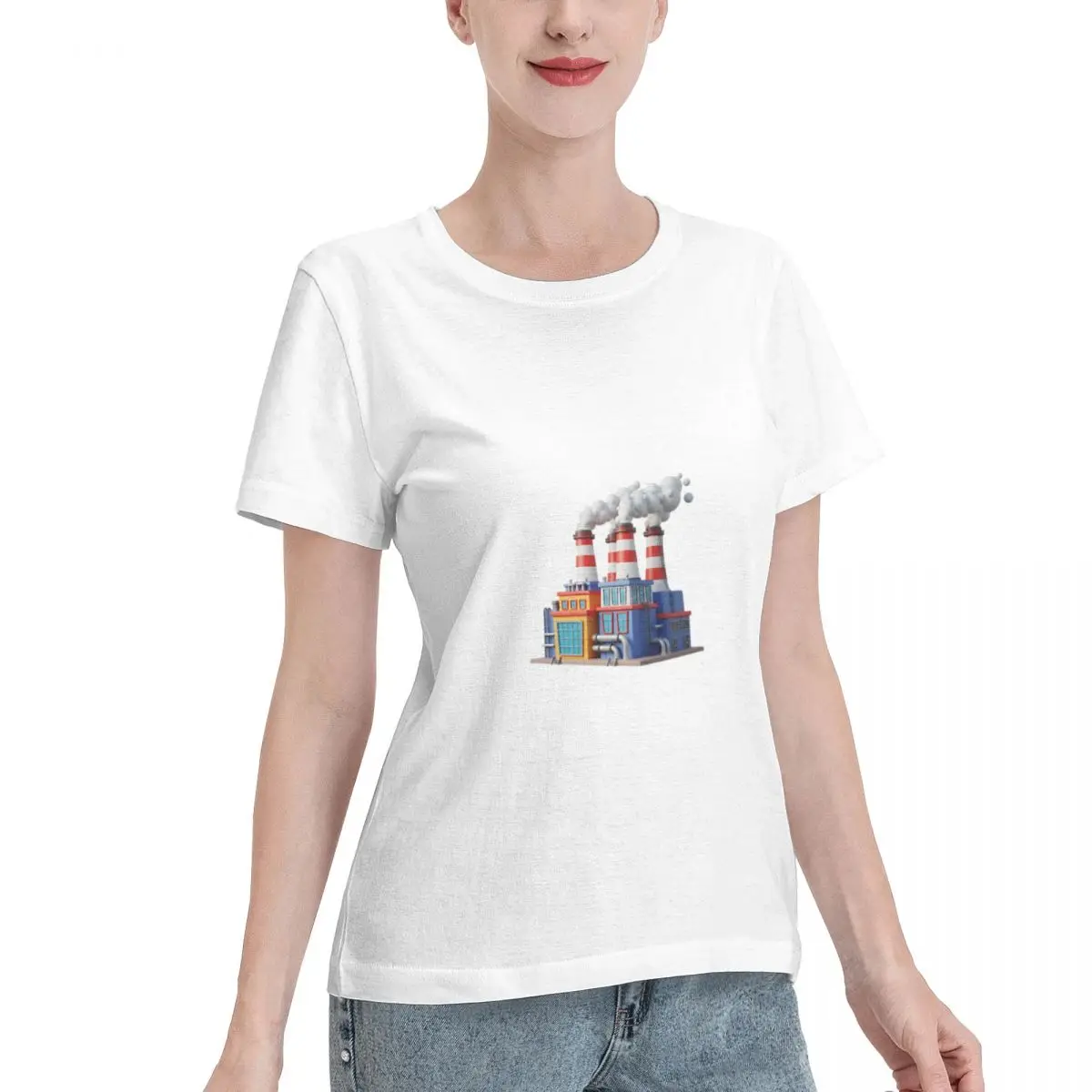 Ootd Favorite I Don T Like Your Energy (coal Plant) Women's T-shirt Streetwear Basic Tops For Women