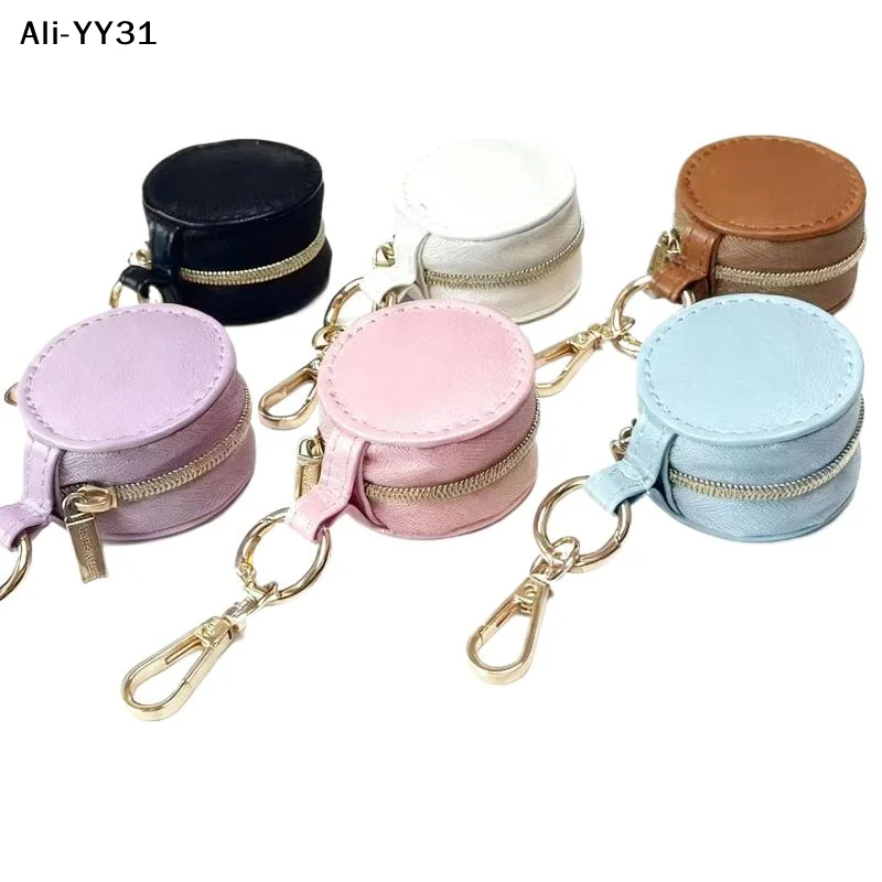 

【AW8】1Pc 2026 Jewelry Storage Box Portable Mini Jewelry Storage Box Quality Earring Ring Organizer Waterproof PU Bag For Travel