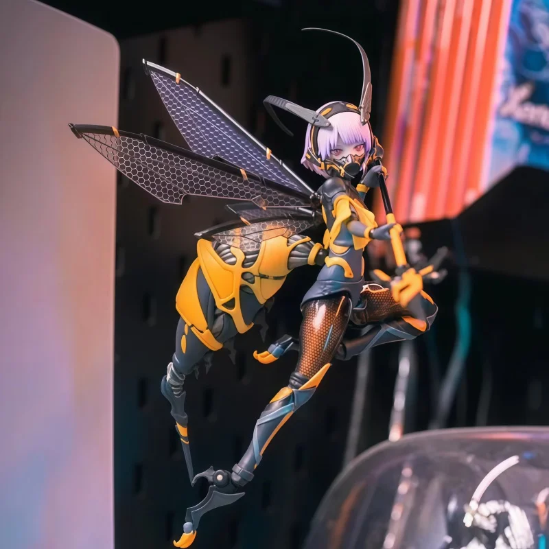 

In Stock Snail Shell Hornet Girl Hum Sauce Snow Drop Flower Plan 1/12 Action Figure Model Toys Mobile Machine Girl Gifts