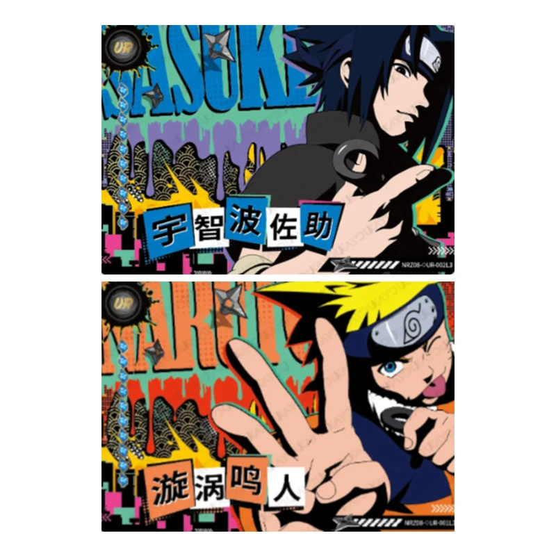 NARUTO kayou Anime Uzumaki Naruto Uchiha Sasuke Haruno Sakura Hatake Kakashi Suit Collection Card Toys Gift view 3