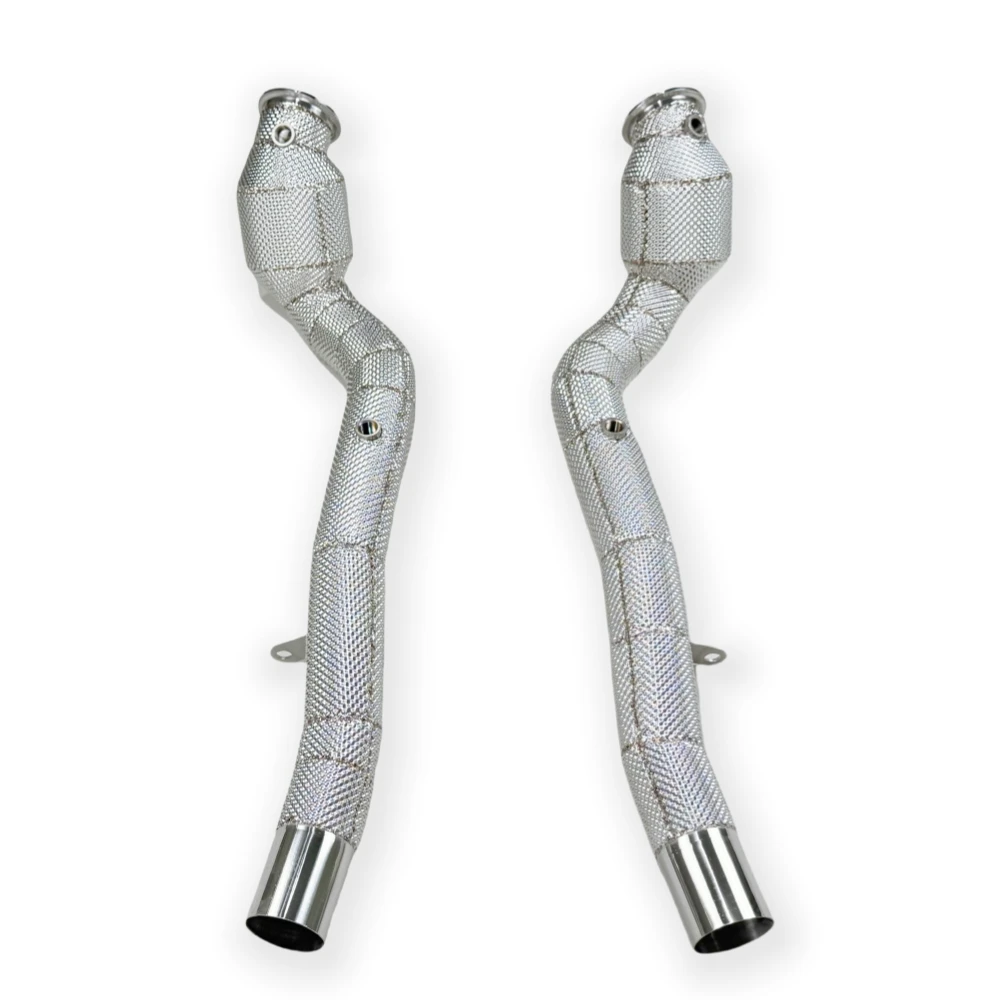 

Suitable for 2017 - 2019 Ferrari GTC4 LUSSO 3.9T. High - performance downpipe