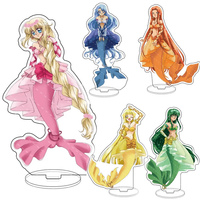 Anime Mermaid Melody Pichi Pichi Pitch Acrylic Stand Doll Cute Nanami Ruchia Luchia Figure Model Plate Holder Cosplay Toy Gift