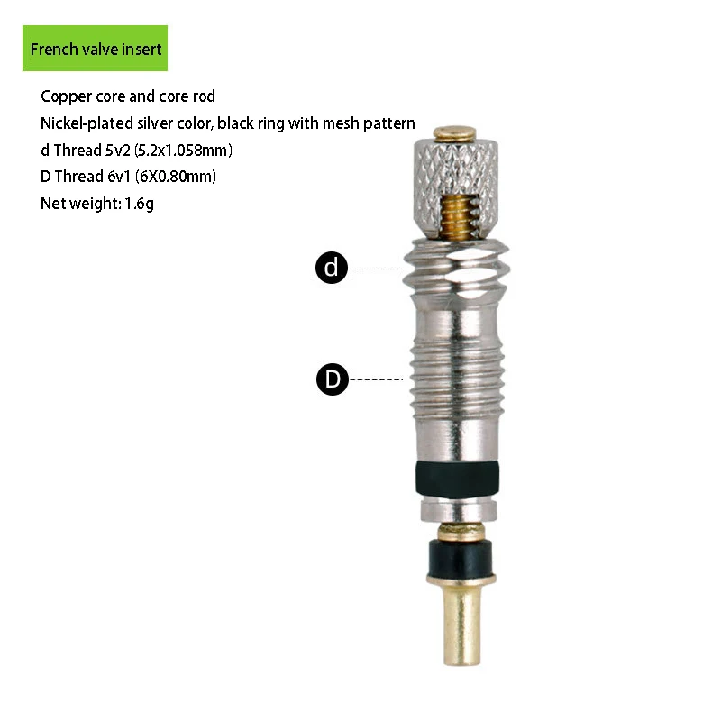 deemount-Велосипедный-французский-сердечник-клапана-никелированный-медный-сердечник-стержня-хорошая-герметичность-устойчивый-к-окислению-и-коррозии