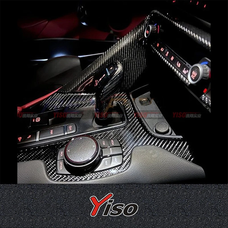 FOR TOYOTA SUPRA GR A90 Central control triangle side panel