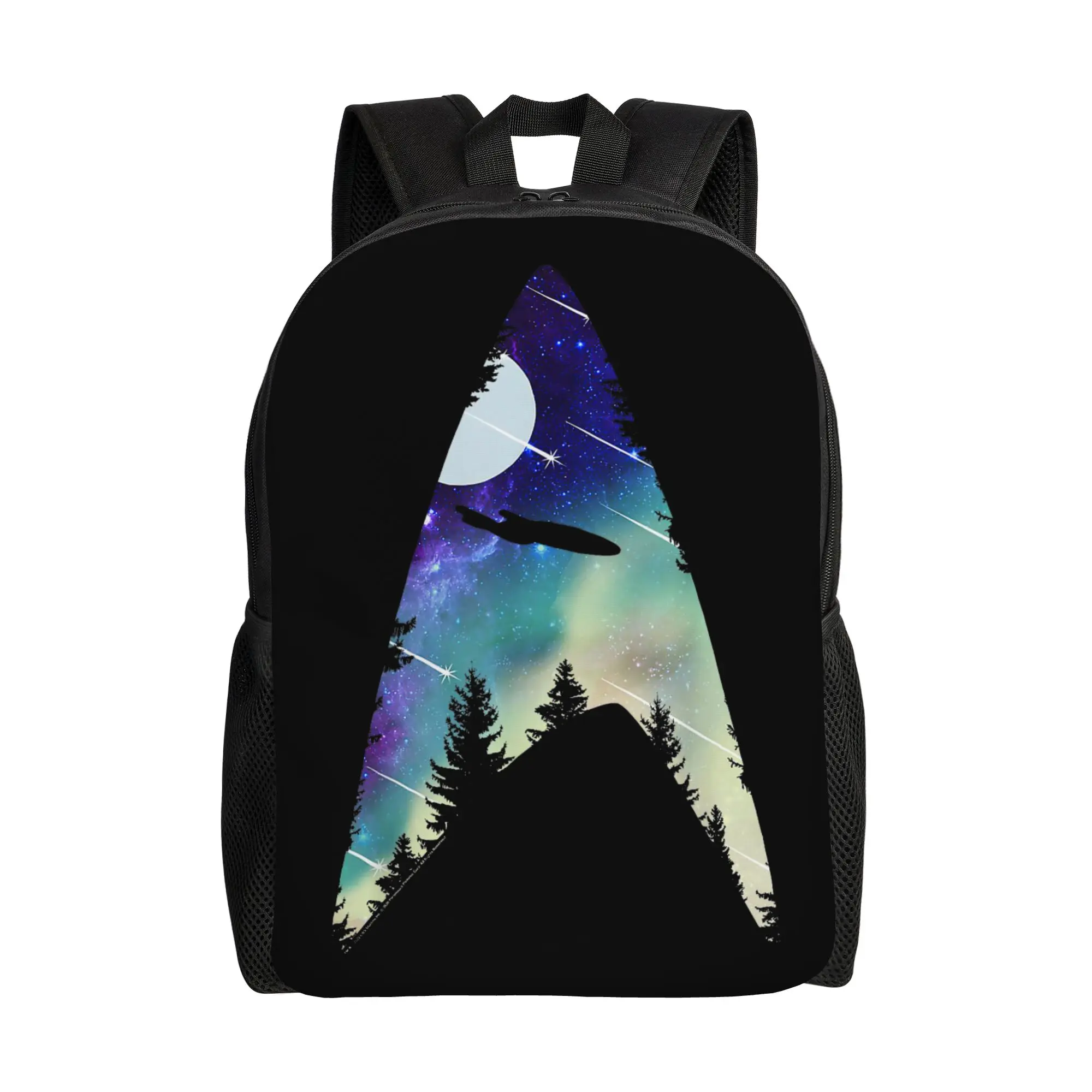 

Рюкзак Stars Treks Starfleet Galactic Insignia для мужчин и женщин, стильный студенческий рюкзак для походов и путешествий, холщовая сумка для ноутбука Next Generation