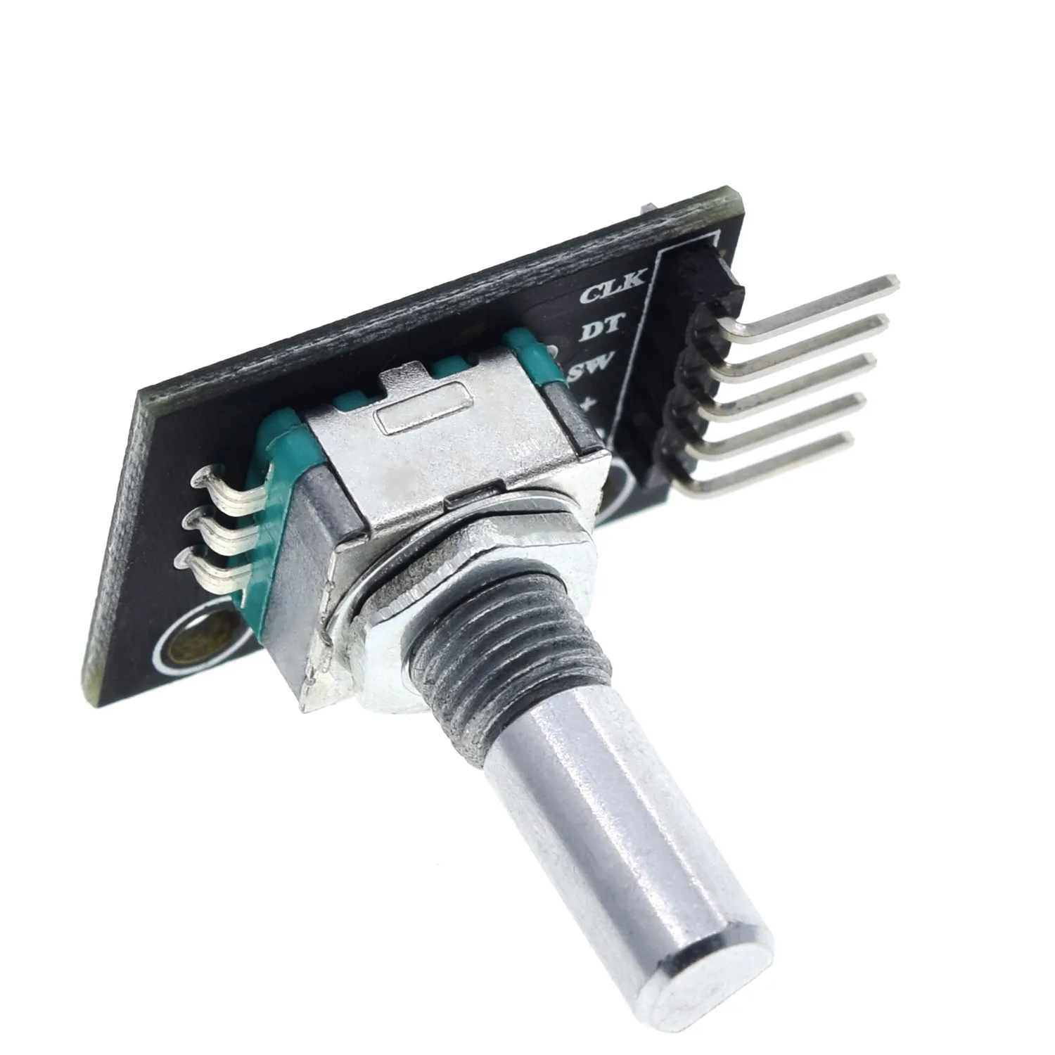 Modulo encoder rotativo TZT da 360 gradi per scheda di sviluppo interruttore sensore mattone Arduino KY-040 con pin
