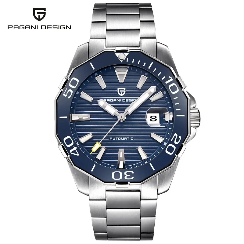 PAGANI DESIGN 1617 Men's Military Sport Mechanical Watch Waterproof Stainless Steel Luxury Top Brand New 2026