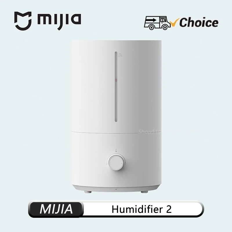 Original MIJIA Humidifier 2 300mL/h Humidification 4L Large Capacity Mist Maker Add Water Home Humidity Control Low Sound NEW