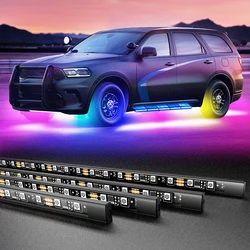 Underglow Neon Car Dream Color Neon Flessibile Telecomando Led Light Veicoli Fondo Auto sotto le luci per sotto l'auto SUV