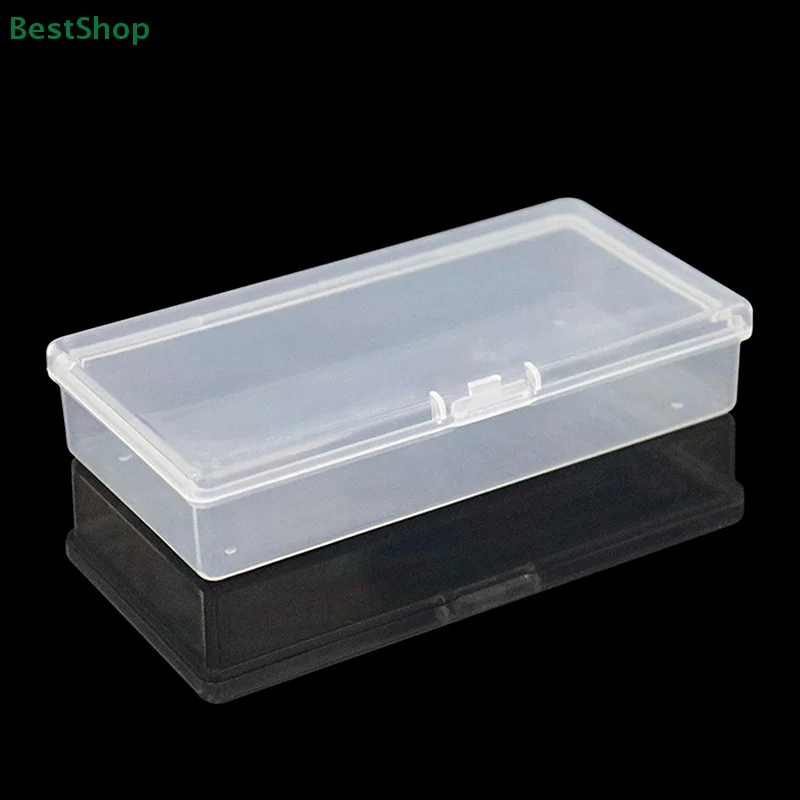 

10PCS Mini Plastic Box Rectangular Transparent Packaging Box Storage Box Dustproof And Sturdy Jewelry Storage Box Container