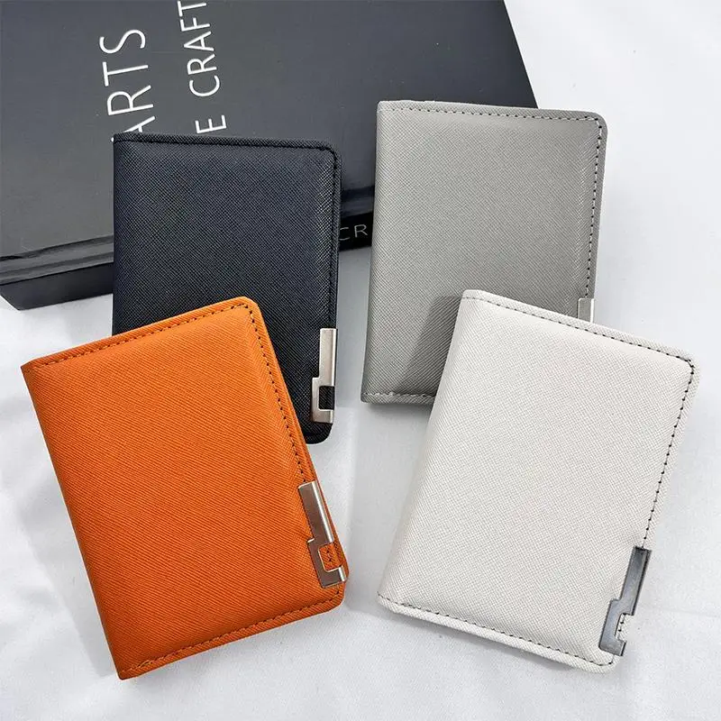 【xxx】Faux Leather Slim Business-Style Wallet With Multiple Card Slots Credit Card & Driver's License Holder Geometric Design