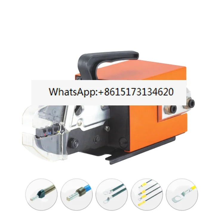 Portable Semi Automatic Wire Crimping Terminal Machine And Stainless Steel Hose Crimping Machine For 0.25-35mm2 Wire Cable