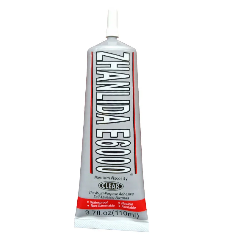 110ml Industrial ZHANLIDAE6000 Super Glue Strong Adhesive For Diy Diamond Painting Cloth Metal Fabric Rhinestones Crystal Glass