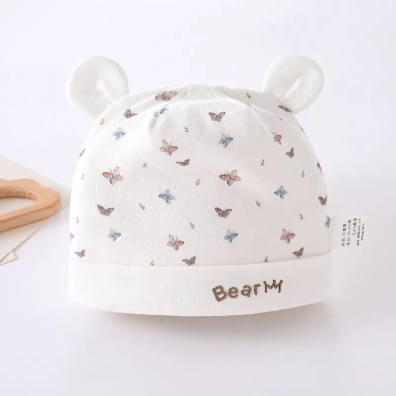 Gorro de protección Fontanel para bebé recién nacido, tela suave y transpirable, cálido a prueba de viento, apto para recién nacidos de 1 año, ¡ideal para uso diario!