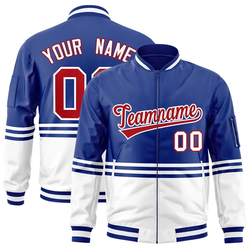 

Custom Jackets College Baseball Coats Oem Custom Embroidery Logo Polyester Letterman Plus Size Men's Jackets