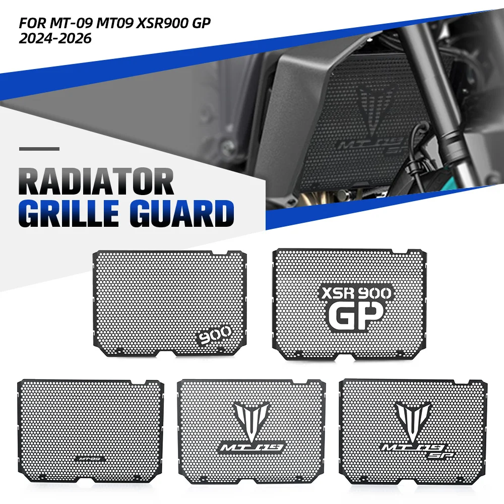 

Мотоцикл 2026 для Yamaha MT-09 MT09 XSR900 GP 2024-2025-2026, высококачественная решетка радиатора, защитная сетка, защитная часть