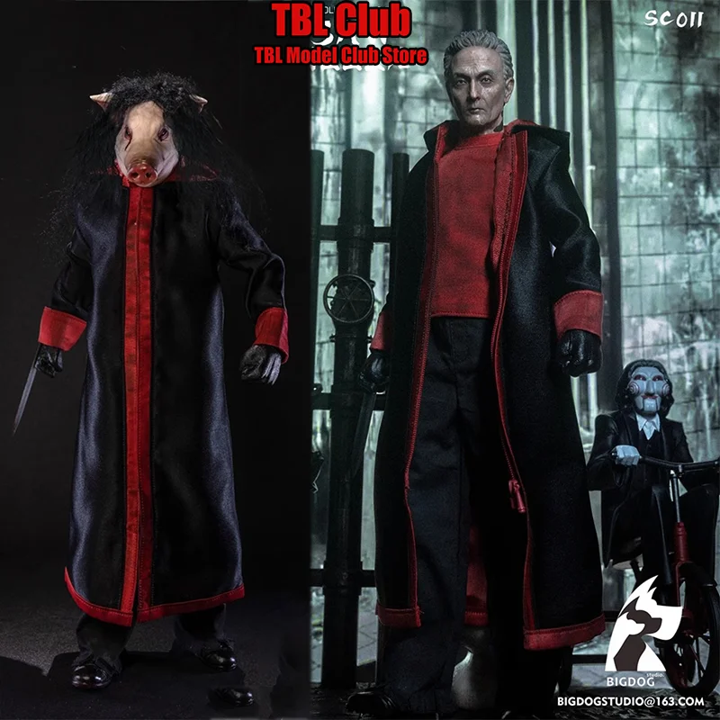 

BIGDOG STUDIO SC012 1/6 Scale 12-inch Jigsaw Crazy Demon Full Set Action Figure for Horror Film Male Soldier Collectible