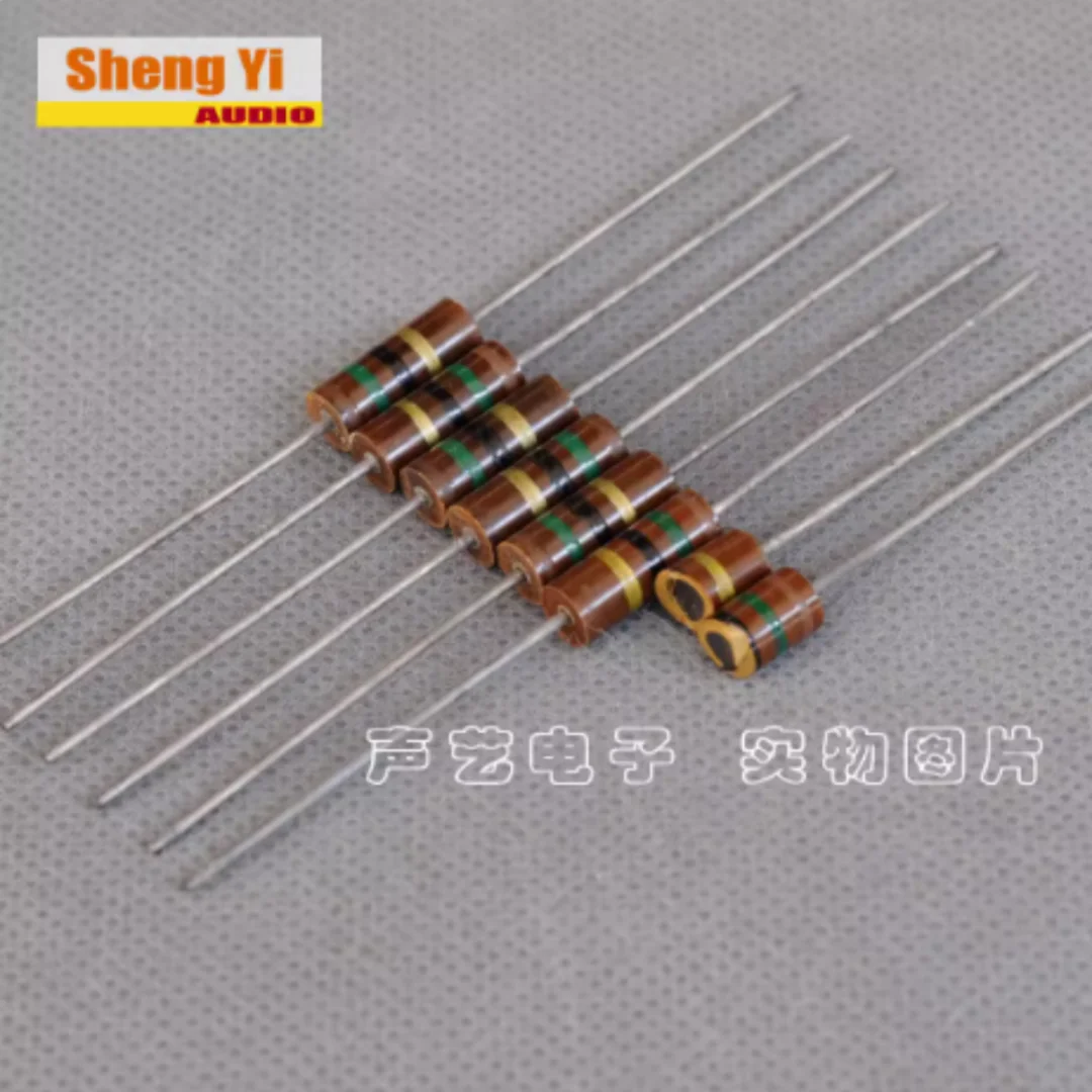 American 1W AB carbon film (carbon core) electro-resistor 15R