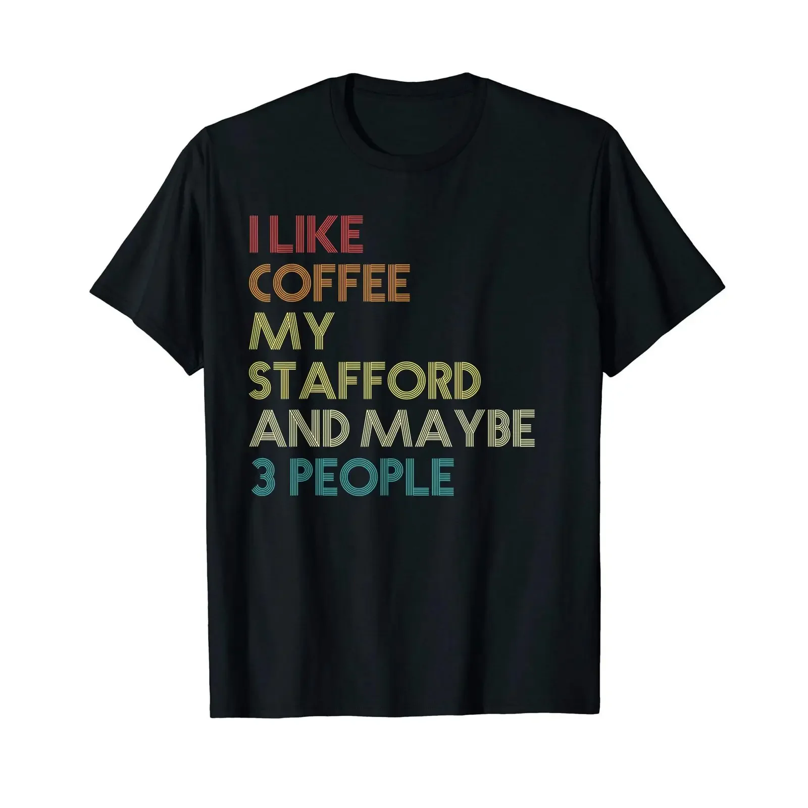 Staffordshire Bullterrier Dog Owner Retro T Shirt vintage Washed Breathable Comfortable Stylish Unisex Versatile Casual